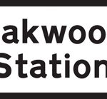 Junction ahead leading to a London underground railway station