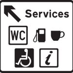 Direction to services with details of the services provided