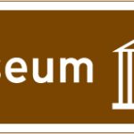 Direction of route to a tourist attraction for pedestrians