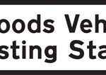 Direction to Vehicle and Operator Services Agency testing station for goods vehicles