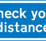 Drivers should check their distance from the vehicle in front