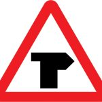 T-junction ahead (right)