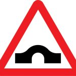 Hump bridge ahead