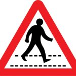 Zebra crossing ahead