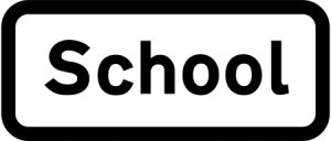 School ahead