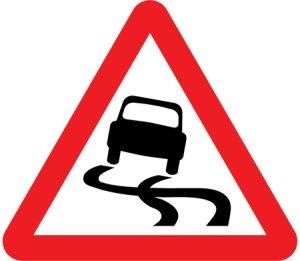 Slippery road ahead