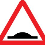 Road hump or series of road humps ahead
