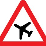 Low flying aircraft or sudden aircraft noise likely ahead