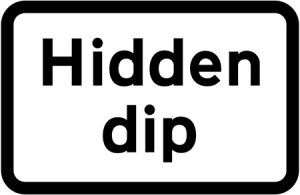 Hidden dip ahead