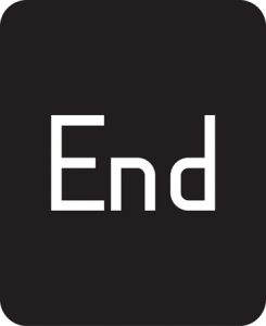 End of temporary restrictions indicated by previous signs