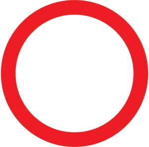 All vehicles prohibited except pedal cycles being pushed by pedestrians