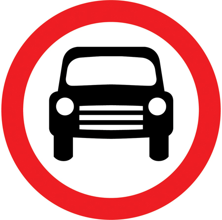 No vehicles except solo motor cycles prohibited
