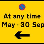 Continuous prohibition on waiting except for loading and unloading