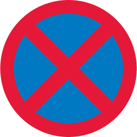 No stopping on main carriageway