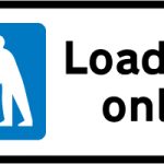 Bay reserved for loading and unloading