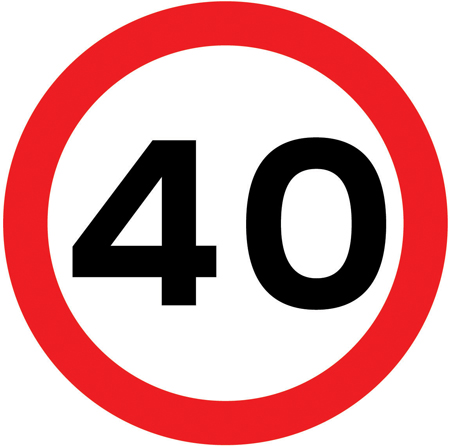 70 mph speed limit sign