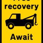 Information on breakdown recovery services during road works