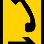 Direction to emergency telephone or telephone at or near a railway or tramway level crossing
