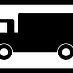 Parking place for goods vehicles