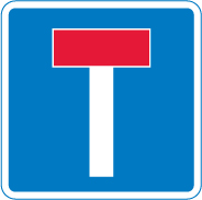 No through road for vehicular traffic