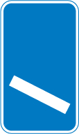 100 yards to a roundabout or the next point at which traffic may leave a route