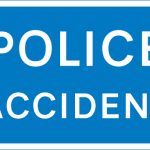 Accident ahead and consequent need to proceed with caution