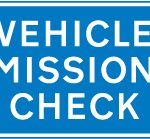 Vehicle emissions check point ahead