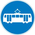 Route for use by tramcars only