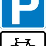 Parking place for pedal cycles