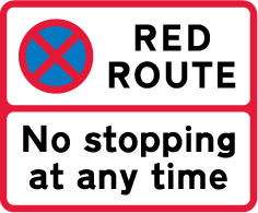 No stopping for any purpose at any time