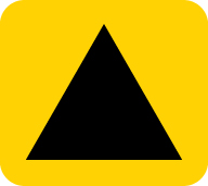 Diversion route symbol: Triangular