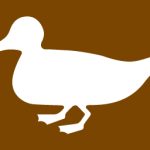 Tourist symbol for England and Wales: nature reserve