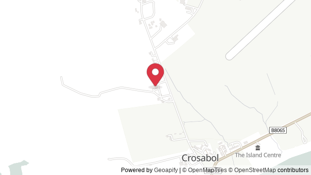 Map showing the location of Crossapol Theory Test Centre